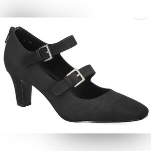 NIB Easy Street Women's Willis Double Strap Mary Jane Pumps SZ-8-1/2 W